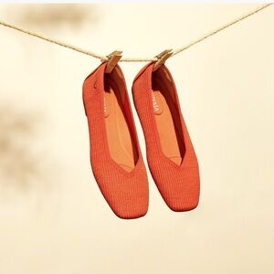 Vivaia Square-Toe V-Cut Flats Margot 41 10